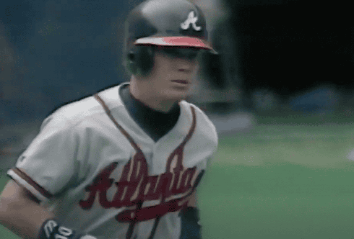 Image of Chipper Jones, a legendary third baseman, featured in "The Hot Corner" post.